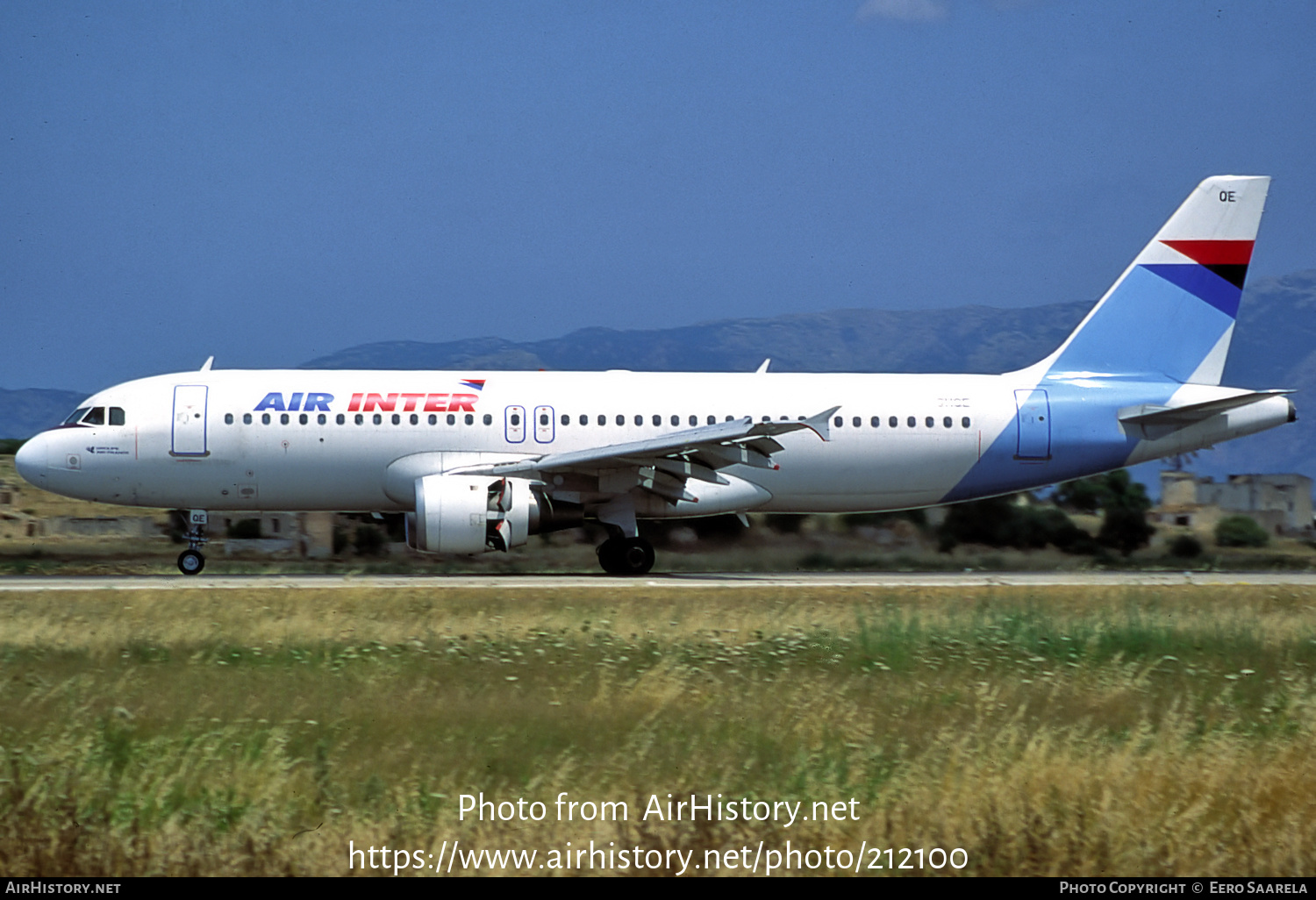 Aircraft Photo of F-GHQE | Airbus A320-211 | Air Inter | AirHistory.net #212100