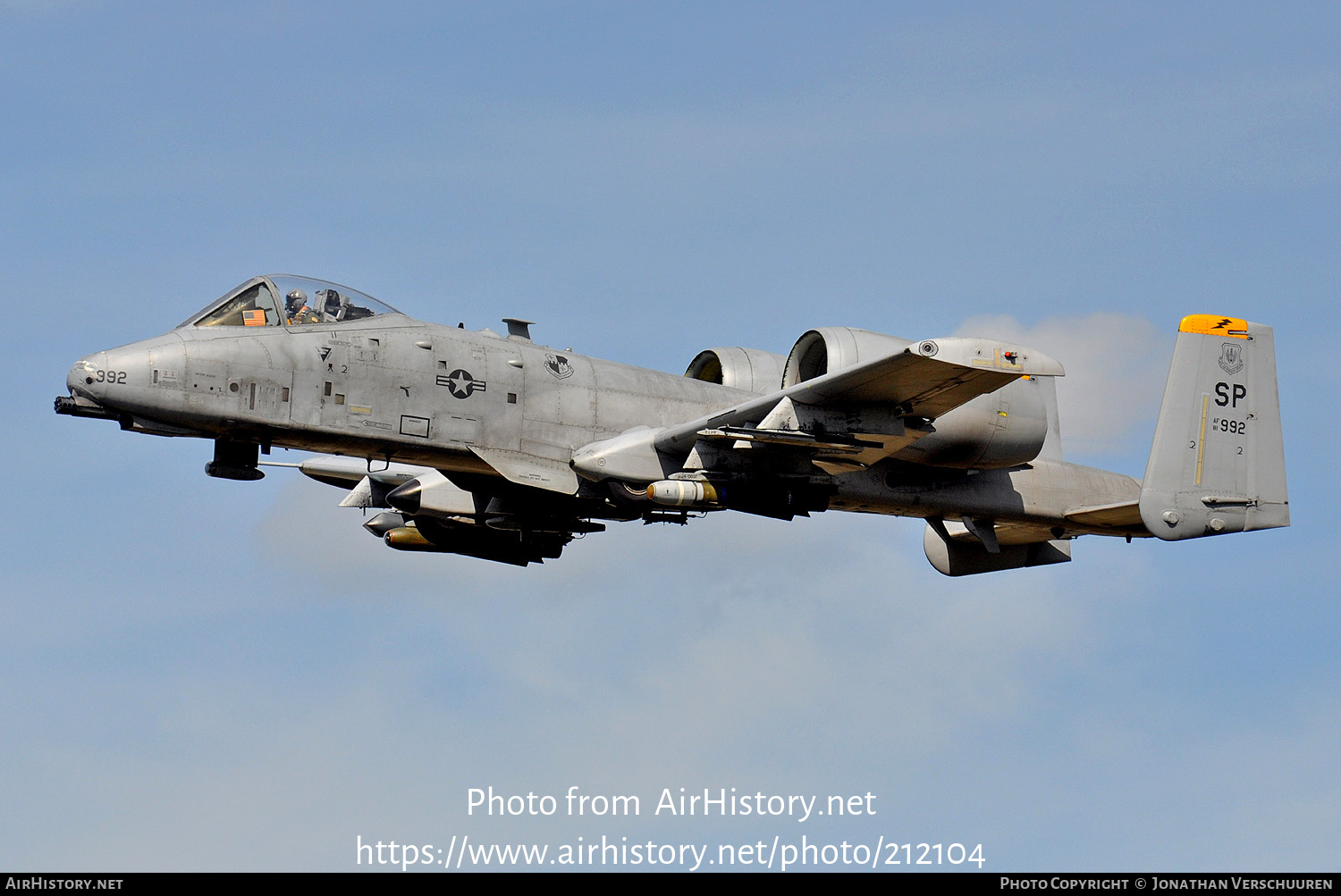 Aircraft Photo of 81-0992 / AF81-992 | Fairchild A-10C Thunderbolt II | USA - Air Force | AirHistory.net #212104