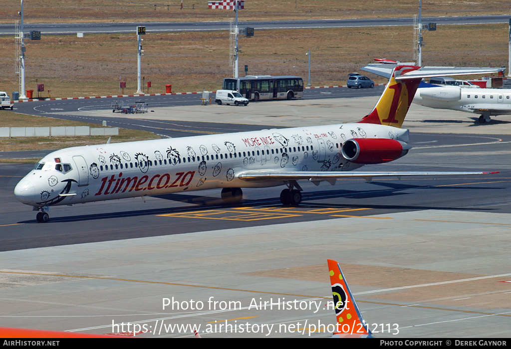 Aircraft Photo of ZS-TRI | McDonnell Douglas MD-83 (DC-9-83) | 1Time | AirHistory.net #212113