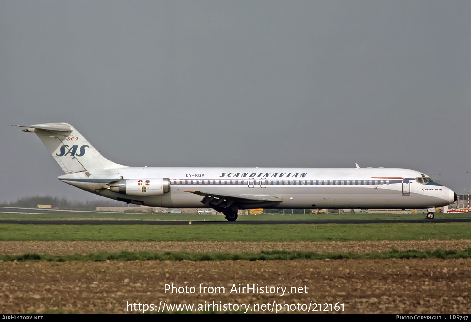 Aircraft Photo of OY-KGP | McDonnell Douglas DC-9-41 | Scandinavian Airlines - SAS | AirHistory.net #212161