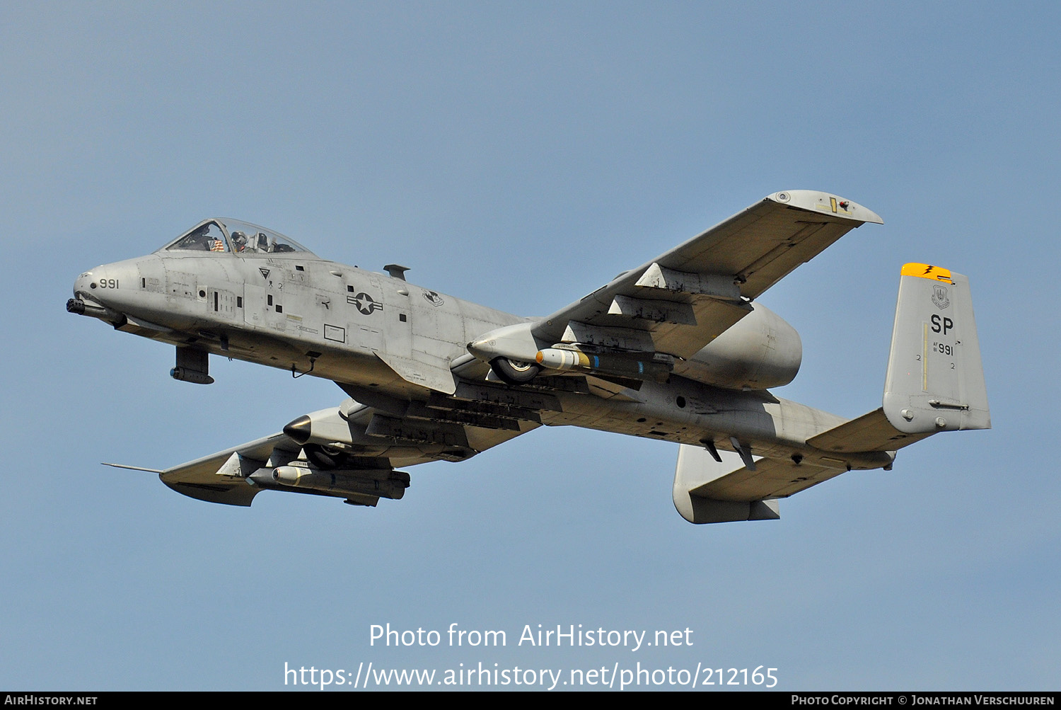 Aircraft Photo of 81-0991 / AF81-991 | Fairchild A-10C Thunderbolt II | USA - Air Force | AirHistory.net #212165