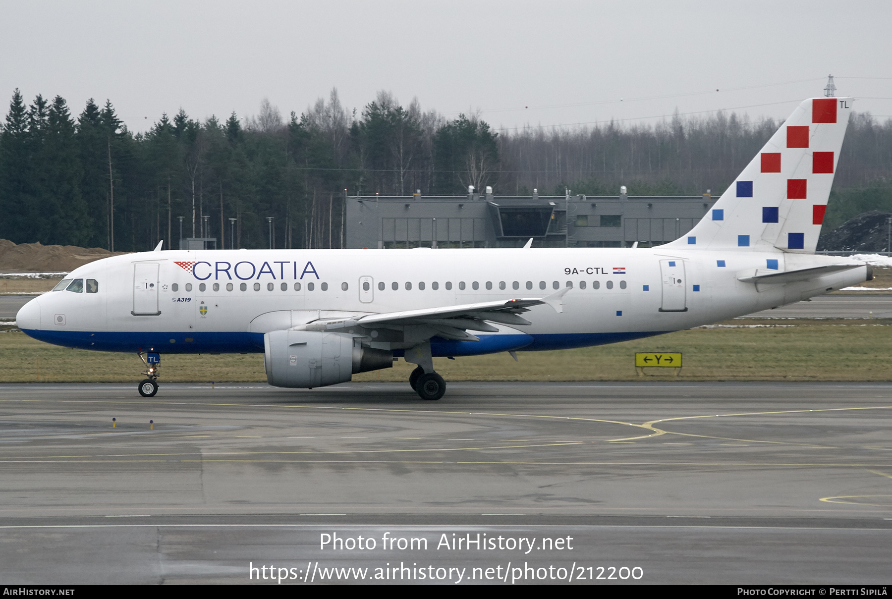 Aircraft Photo of 9A-CTL | Airbus A319-112 | Croatia Airlines | AirHistory.net #212200