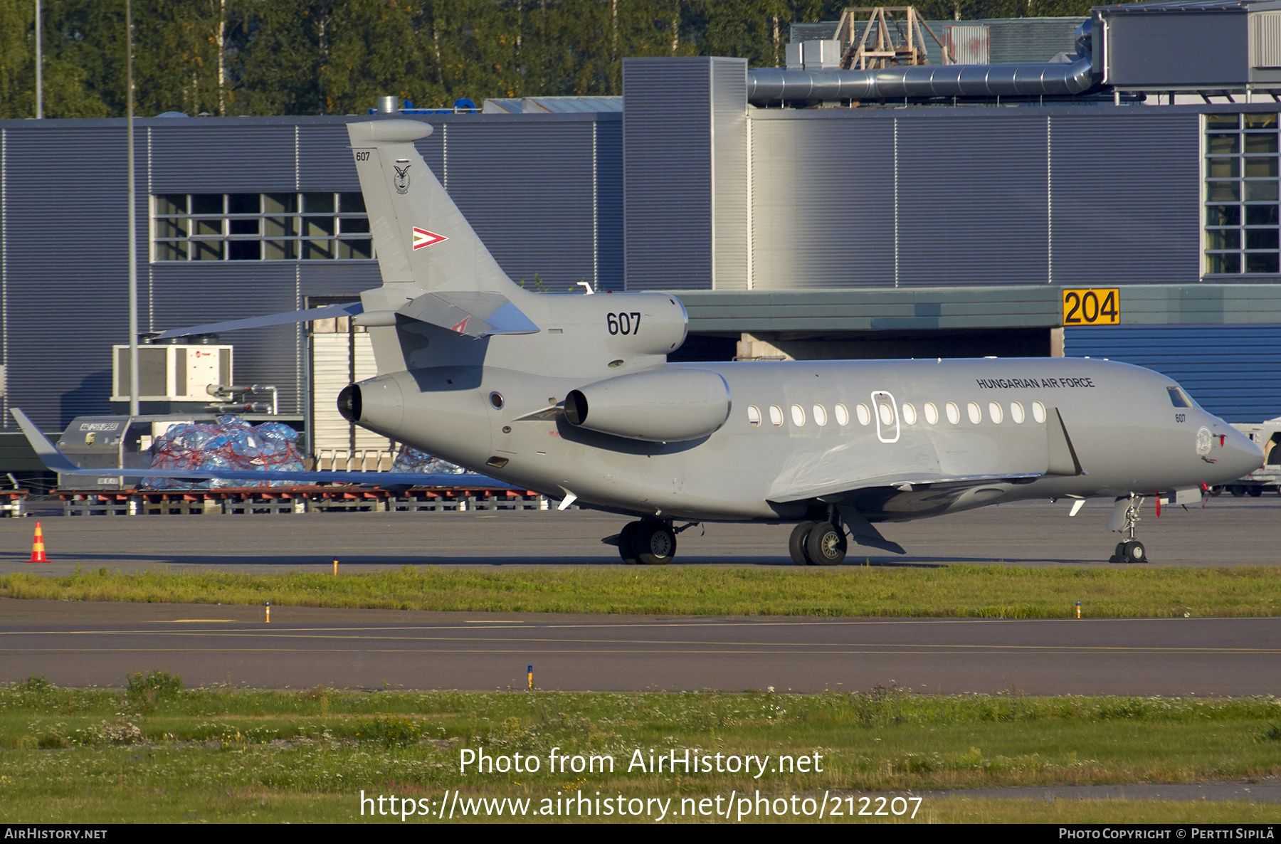 Aircraft Photo of 607 | Dassault Falcon 7X | Hungary - Air Force | AirHistory.net #212207