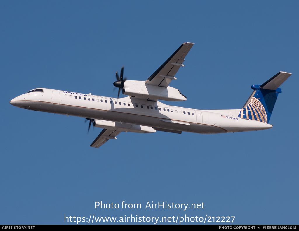 Aircraft Photo of N323NG | Bombardier DHC-8-402 Dash 8 | United Express | AirHistory.net #212227