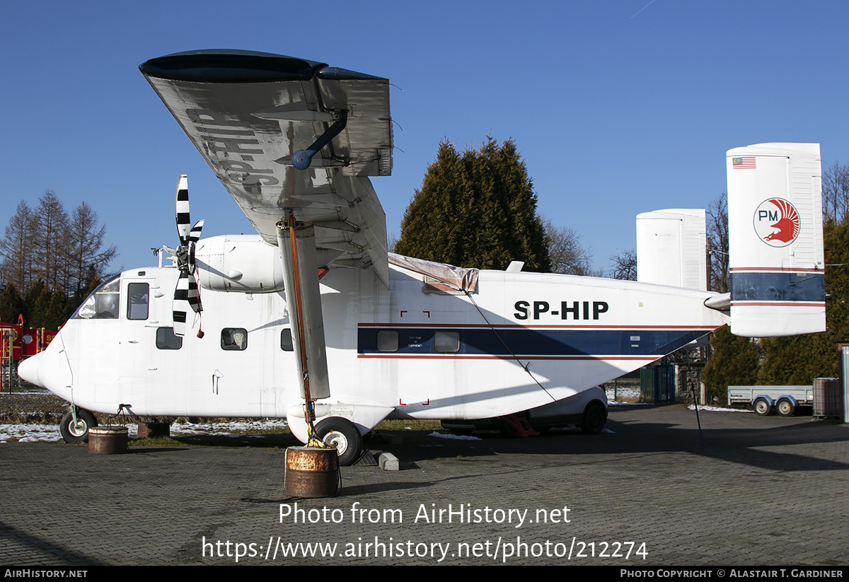 Aircraft Photo of SP-HIP | Short SC.7 Skyvan 3M-400 | Pan Malaysian Air Transport | AirHistory.net #212274