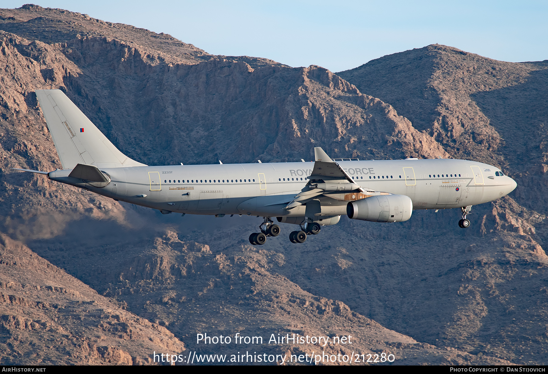 Aircraft Photo of ZZ337 | Airbus A330 Voyager KC3 (A330-243MRTT) | UK - Air Force | AirHistory.net #212280