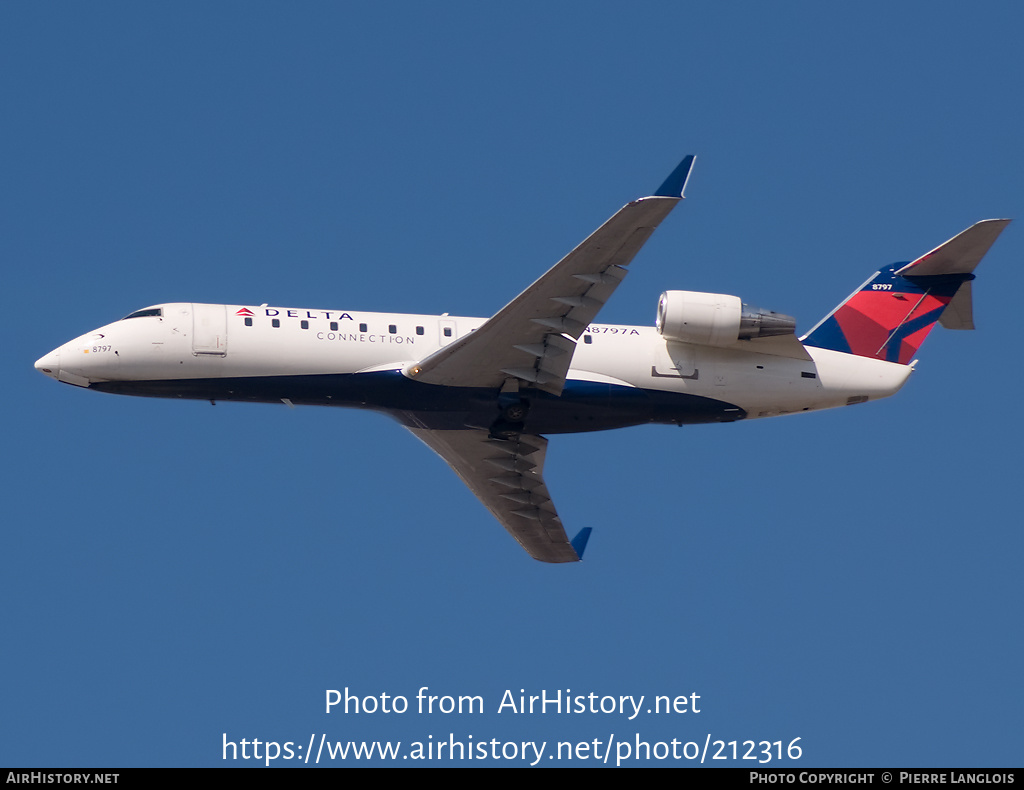 Aircraft Photo of N8797A | Bombardier CRJ-440 (CL-600-2B19) | Delta Connection | AirHistory.net #212316