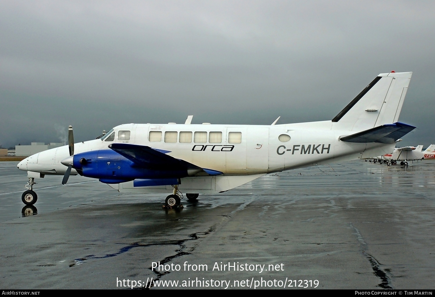 Aircraft Photo of C-FMKH | Beech 99 | Orca Air | AirHistory.net #212319