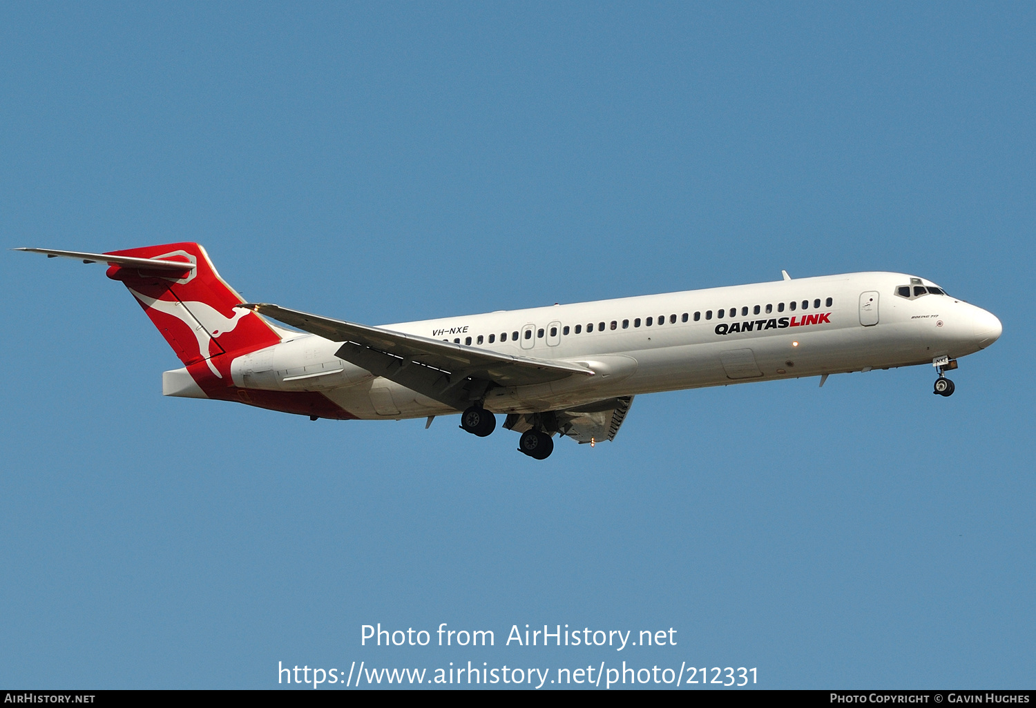 Aircraft Photo of VH-NXE | Boeing 717-23S | QantasLink | AirHistory.net #212331