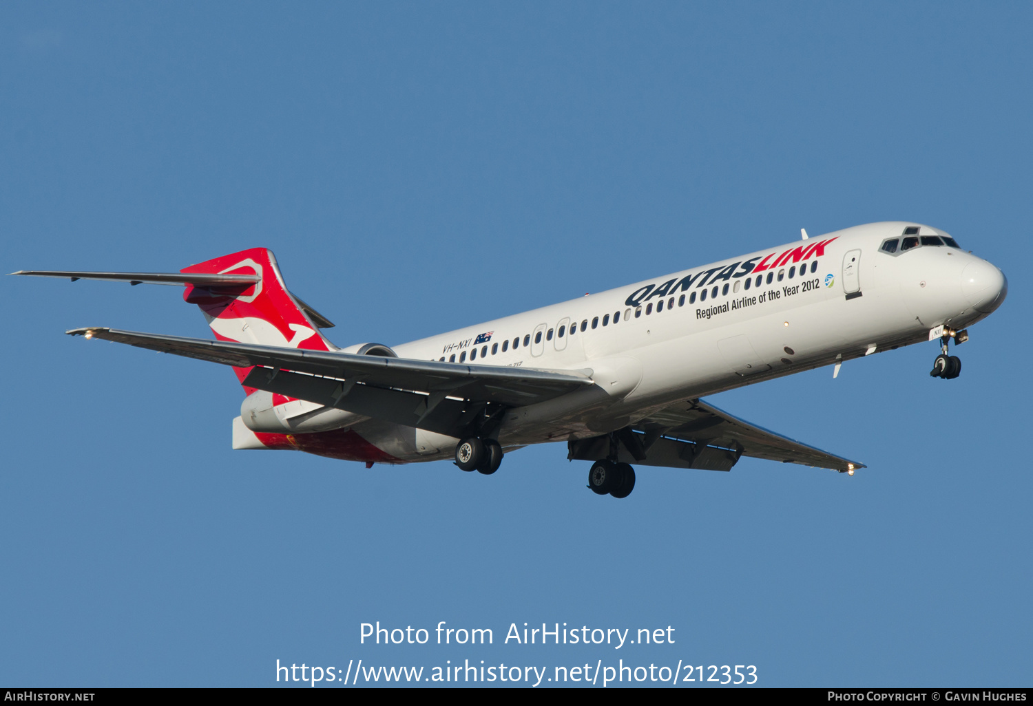 Aircraft Photo of VH-NXI | Boeing 717-2K9 | QantasLink | AirHistory.net #212353