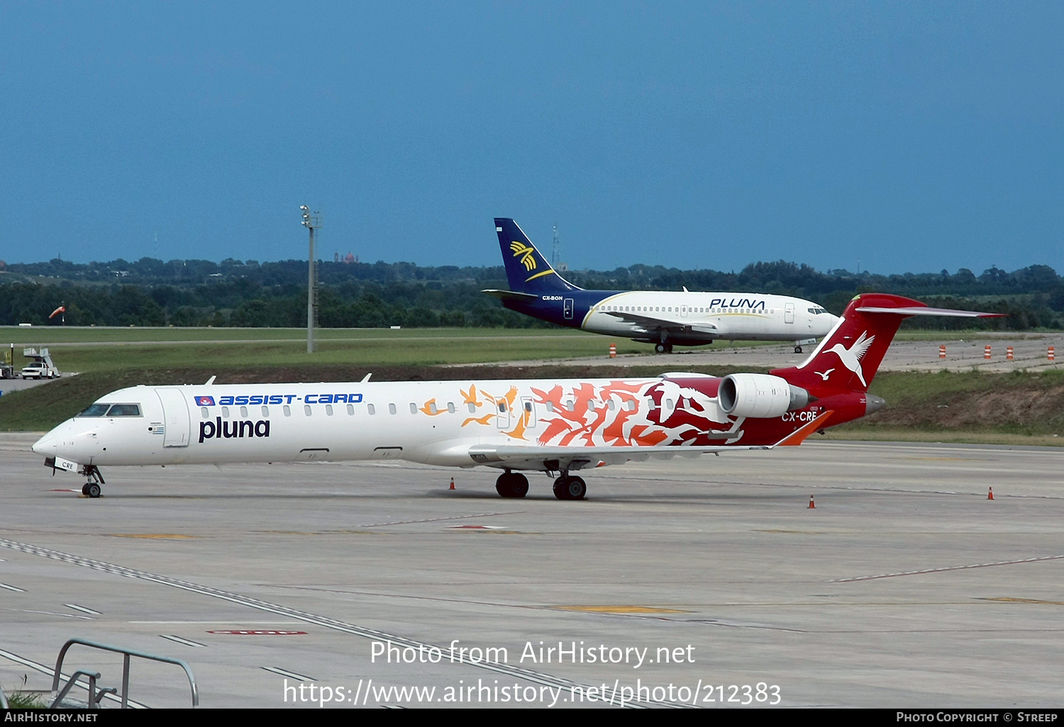 Aircraft Photo of CX-CRE | Bombardier CRJ-900LR (CL-600-2D24) | PLUNA Líneas Aéreas Uruguayas | AirHistory.net #212383