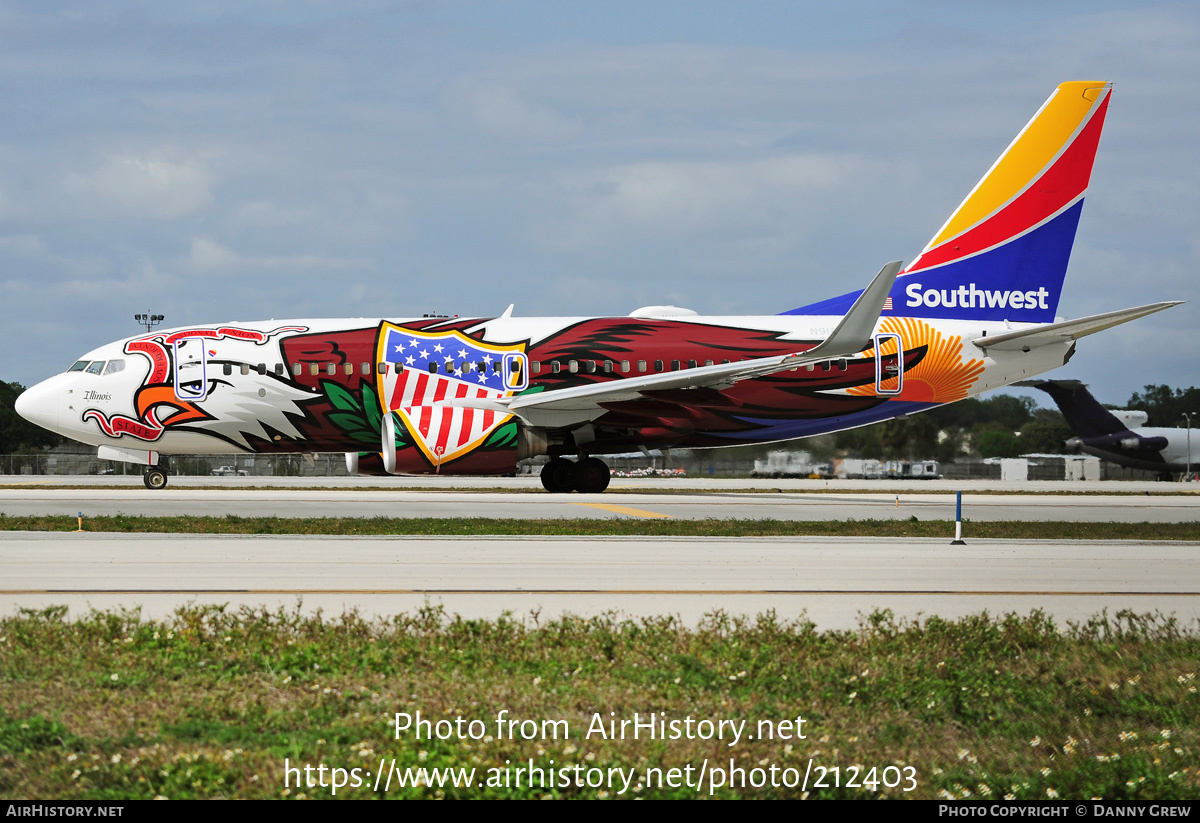 Aircraft Photo of N918WN | Boeing 737-7H4 | Southwest Airlines | AirHistory.net #212403