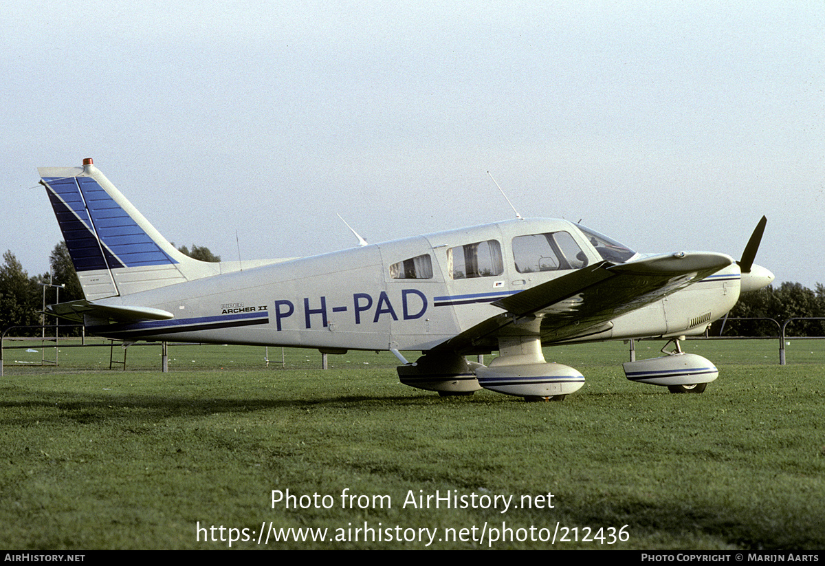 Aircraft Photo of PH-PAD | Piper PA-28-181 Archer II | AirHistory.net #212436