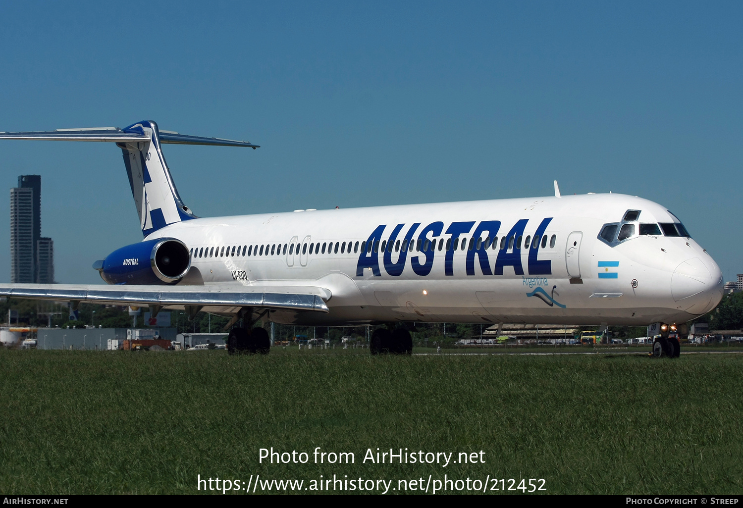 Aircraft Photo of LV-BDO | McDonnell Douglas MD-83 (DC-9-83) | Austral Líneas Aéreas | AirHistory.net #212452