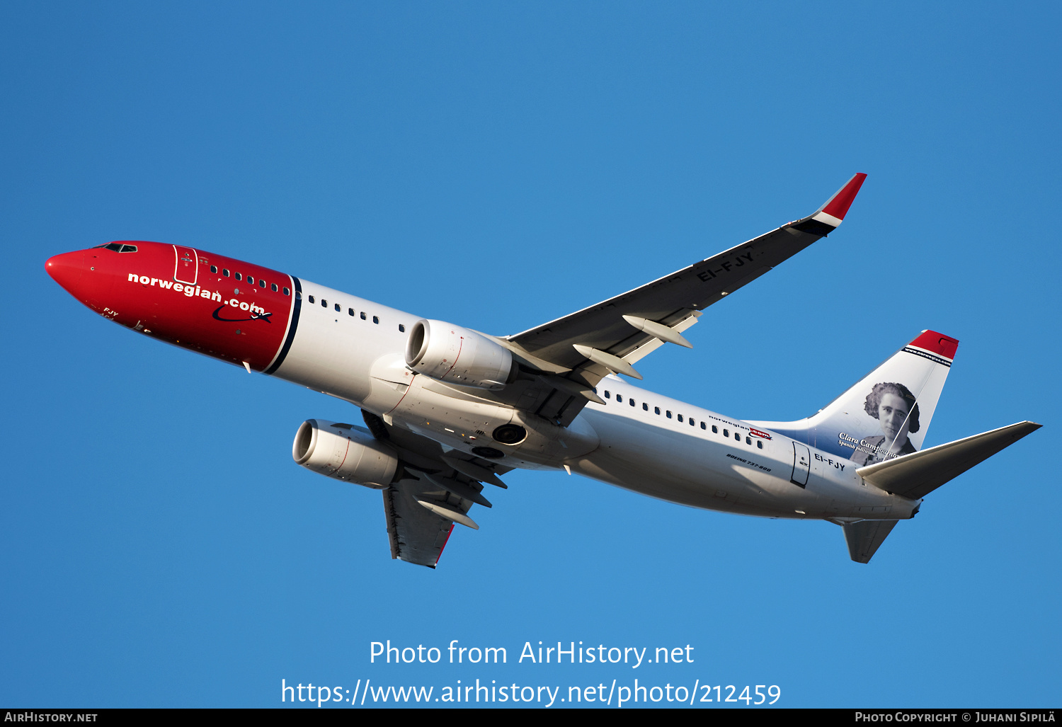 Aircraft Photo of EI-FJY | Boeing 737-8JP | Norwegian | AirHistory.net #212459