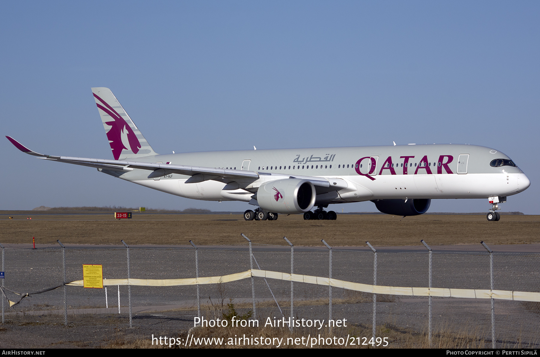 Aircraft Photo of A7-ALF | Airbus A350-941 | Qatar Airways | AirHistory.net #212495