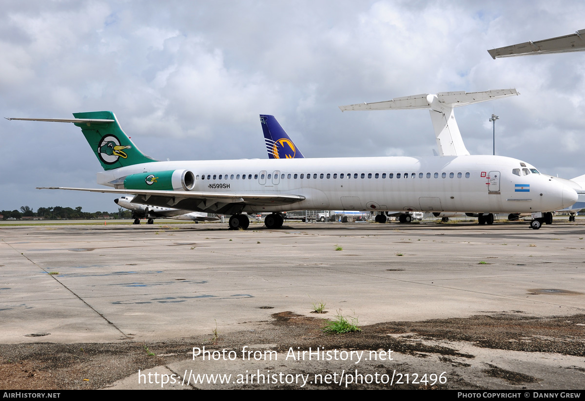 Aircraft Photo of N599SH | McDonnell Douglas MD-87 (DC-9-87) | AirHistory.net #212496