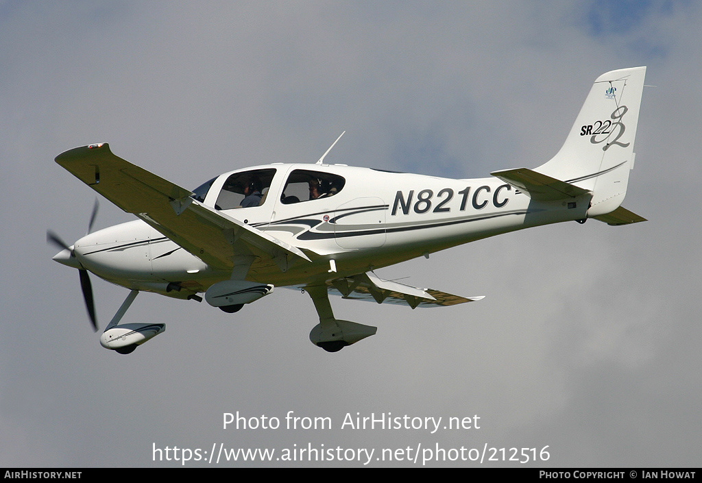 Aircraft Photo of N821CC | Cirrus SR-22 G2 | AirHistory.net #212516