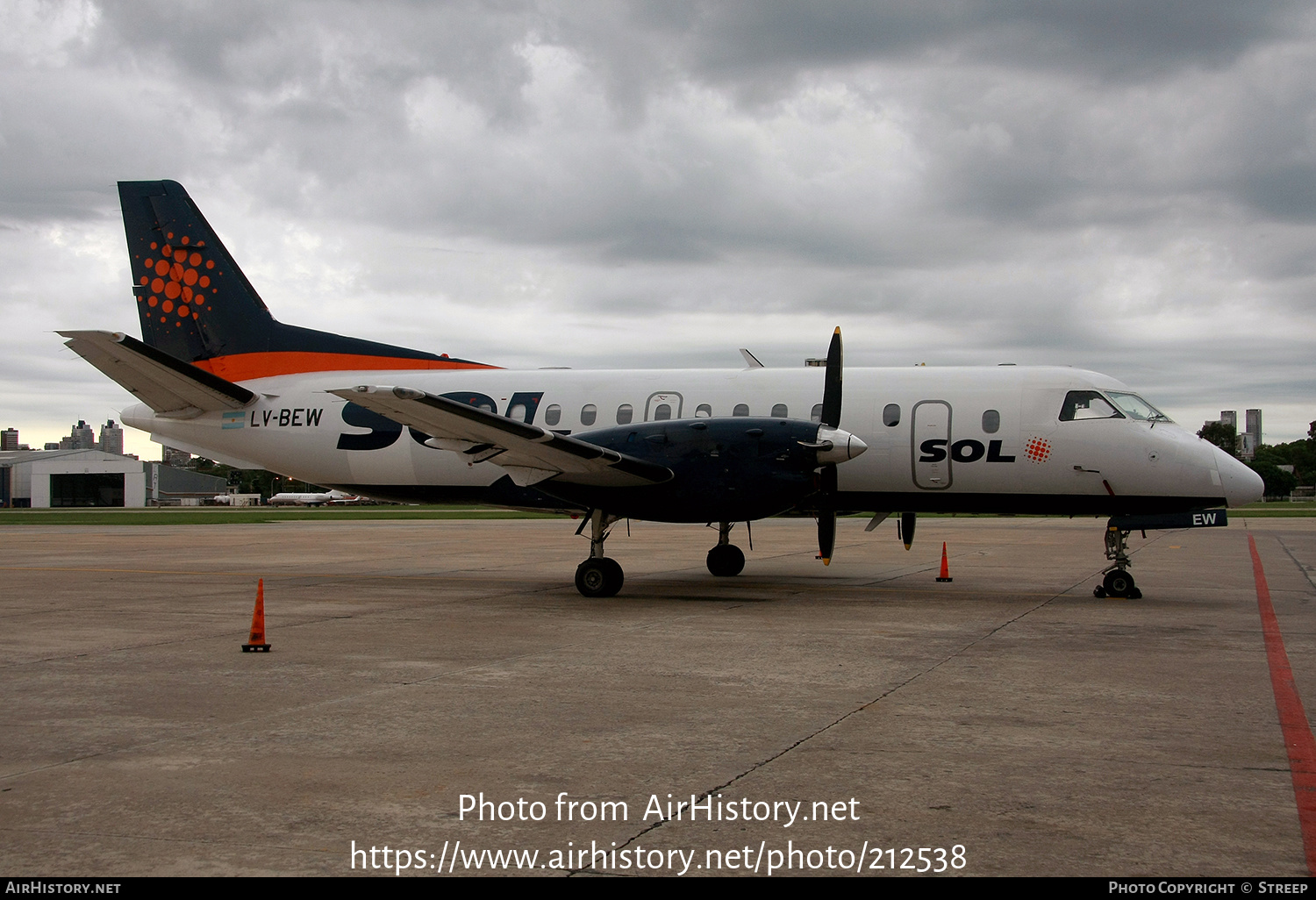 Aircraft Photo of LV-BEW | Saab 340A | Sol Líneas Aéreas | AirHistory.net #212538