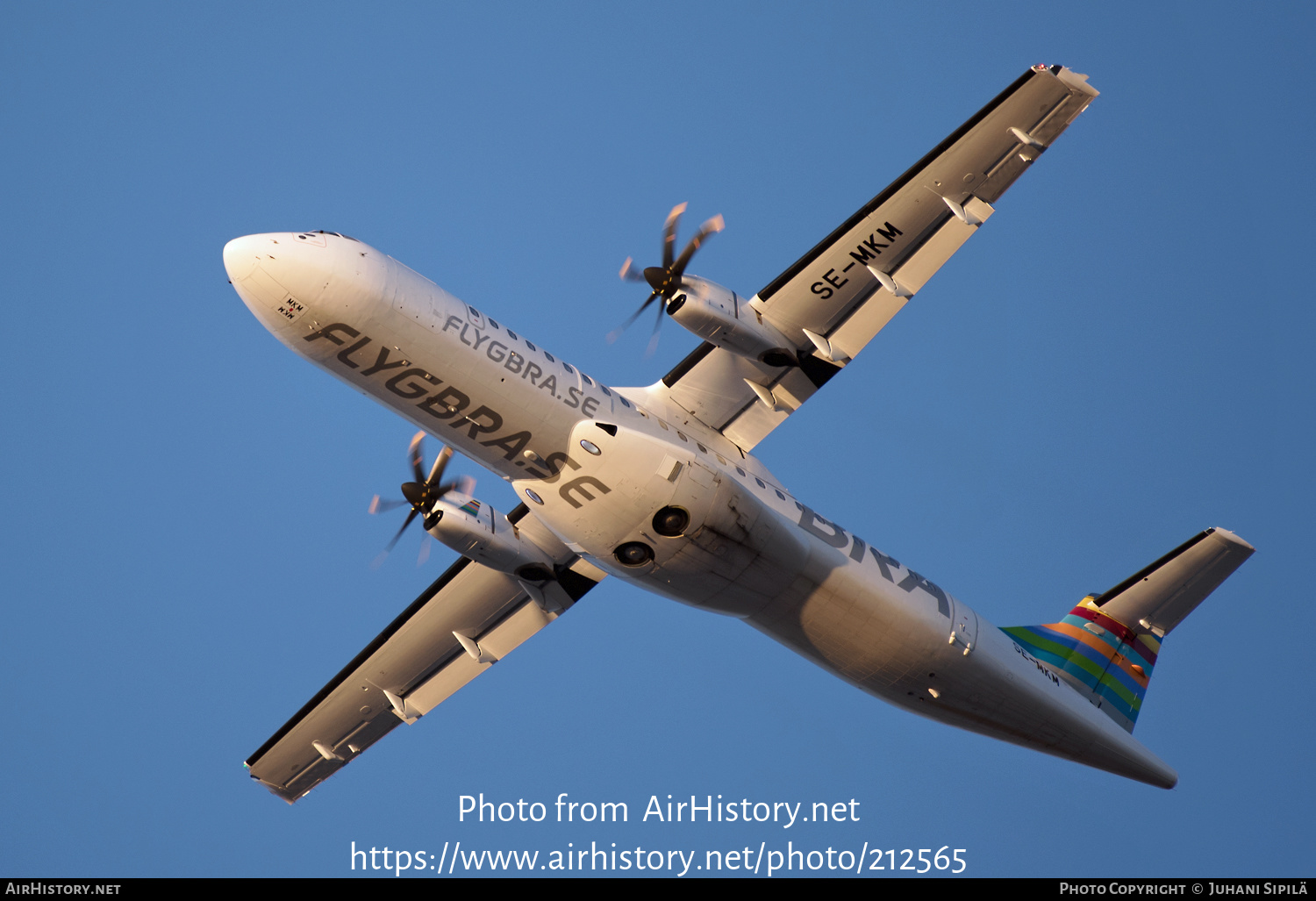 Aircraft Photo of SE-MKM | ATR ATR-72-600 (ATR-72-212A) | BRA - Braathens Regional Airlines | AirHistory.net #212565