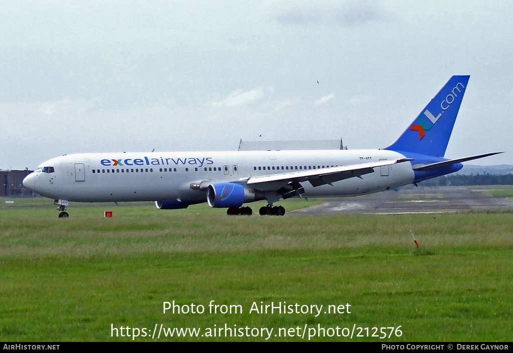 Aircraft Photo of TF-ATT | Boeing 767-383/ER | Excel Airways | AirHistory.net #212576