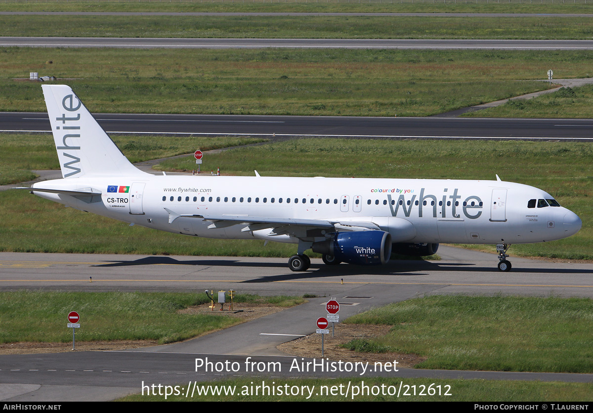 Aircraft Photo of CS-TRO | Airbus A320-214 | White Airways | AirHistory.net #212612