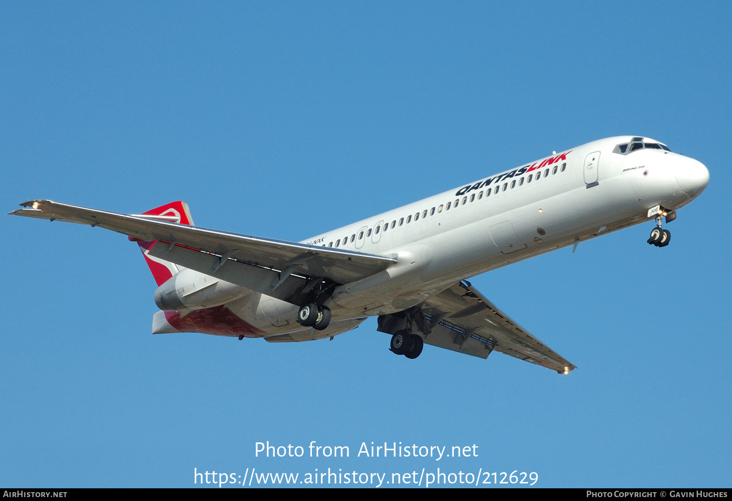 Aircraft Photo of VH-NXK | Boeing 717-231 | QantasLink | AirHistory.net #212629