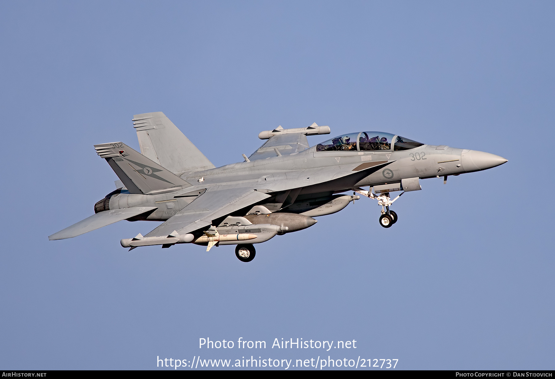 Aircraft Photo of A46-302 | Boeing EA-18G Growler | Australia - Air Force | AirHistory.net #212737