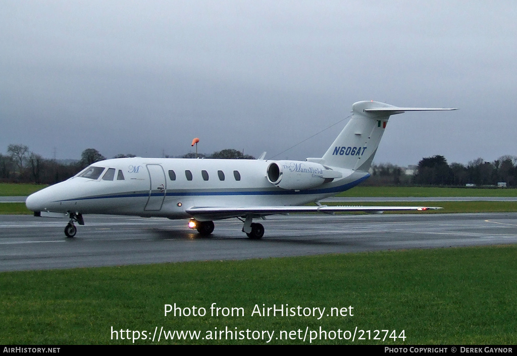 Aircraft Photo of N606AT | Cessna 650 Citation VI | Mansfield Group | AirHistory.net #212744