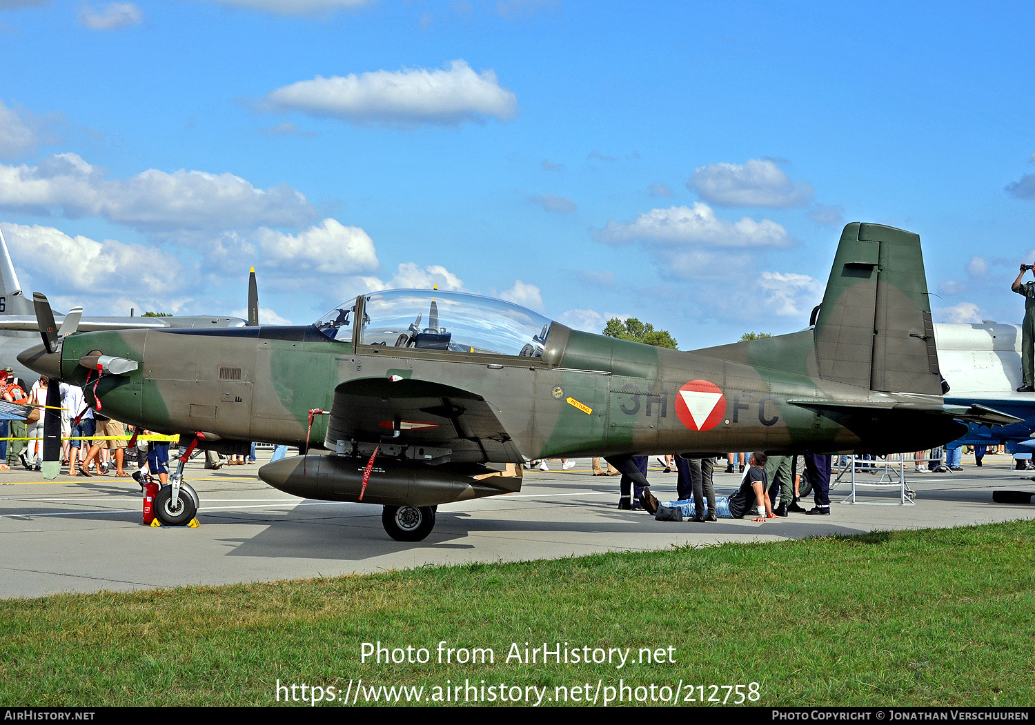 Aircraft Photo of 3H-FC | Pilatus PC-7 | Austria - Air Force | AirHistory.net #212758