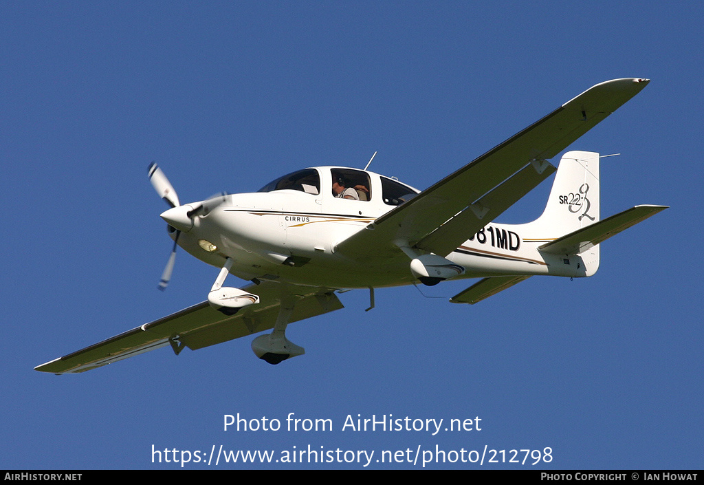 Aircraft Photo of N581MD | Cirrus SR-22 G2 | AirHistory.net #212798