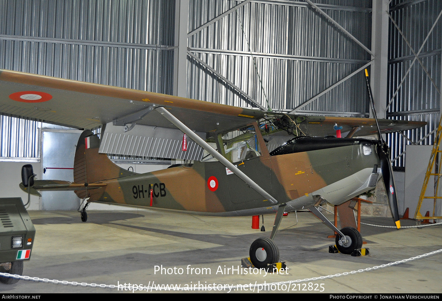 Aircraft Photo of 9H-ACB | Cessna O-1E Bird Dog | Malta - Air Force | AirHistory.net #212825