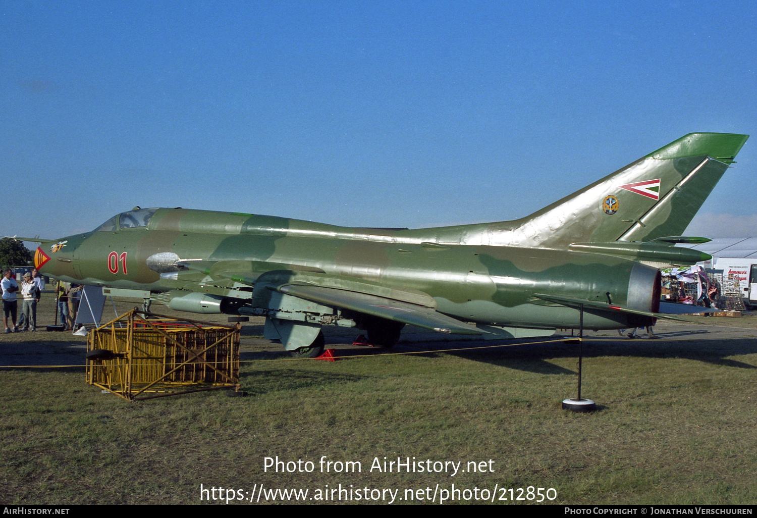 Aircraft Photo of 01 | Sukhoi Su-22M3 | Hungary - Air Force | AirHistory.net #212850