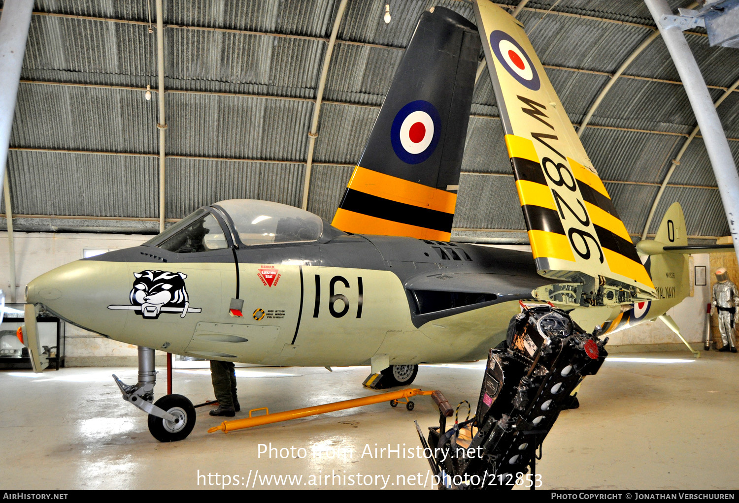 Aircraft Photo of WV826 | Hawker Sea Hawk FGA6 | UK - Navy | AirHistory.net #212853