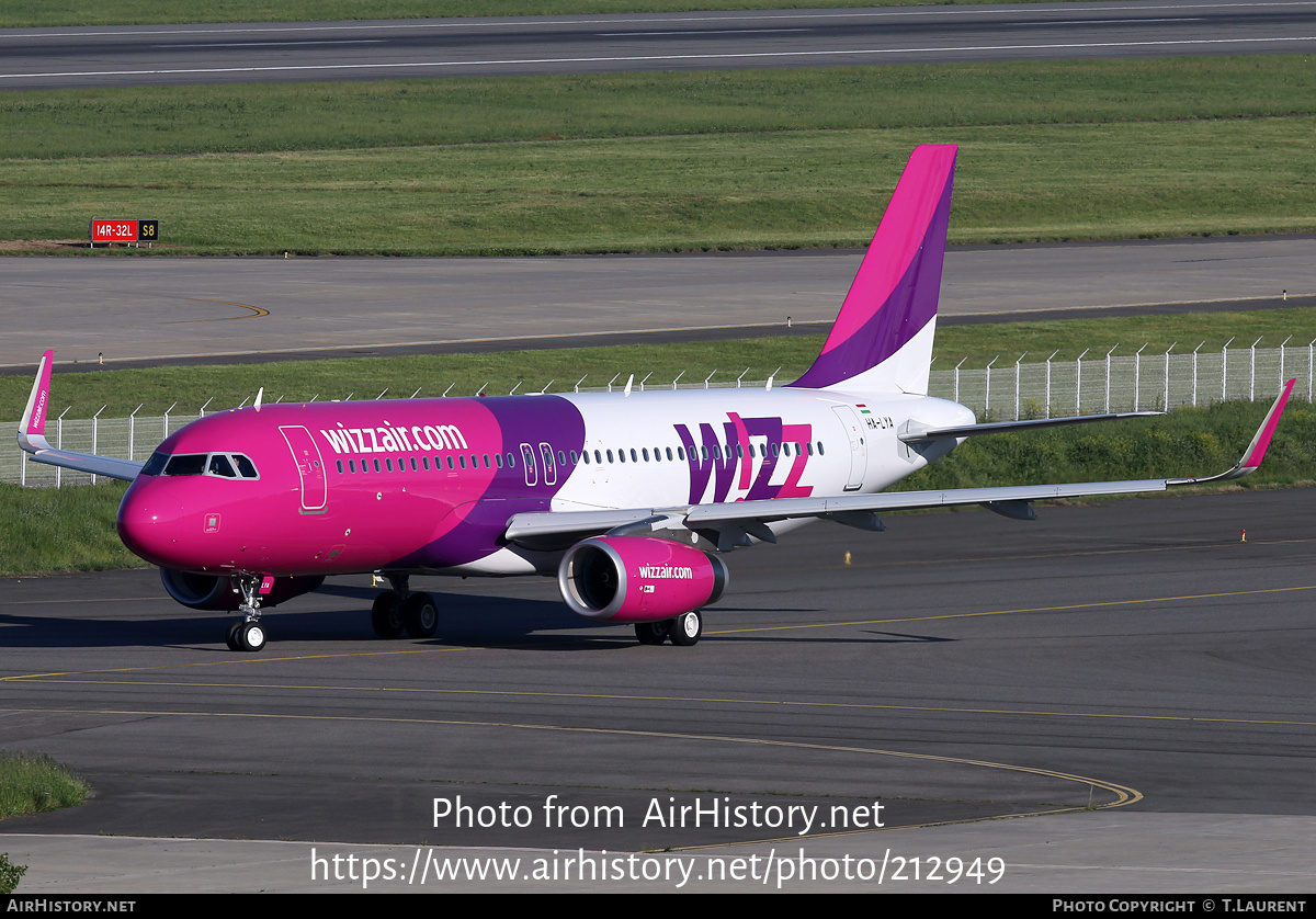 Aircraft Photo of HA-LYA | Airbus A320-232 | Wizz Air | AirHistory.net #212949