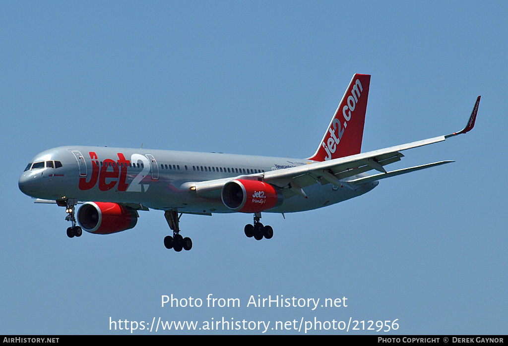 Aircraft Photo of G-LSAE | Boeing 757-27B | Jet2 | AirHistory.net #212956