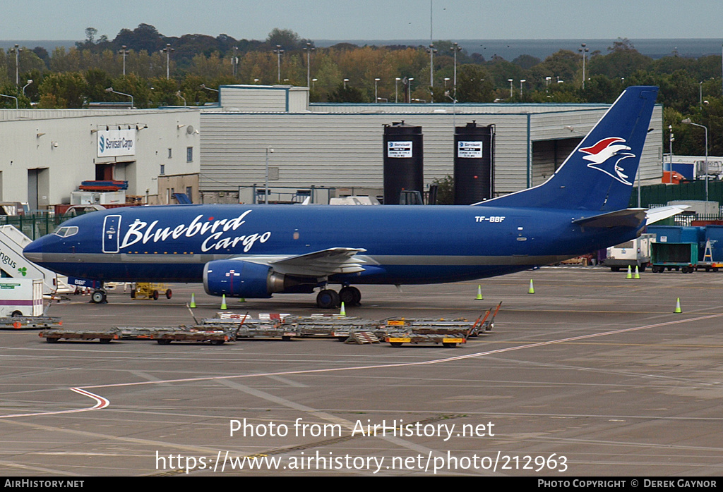 Aircraft Photo of TF-BBF | Boeing 737-36E(SF) | Bluebird Cargo | AirHistory.net #212963