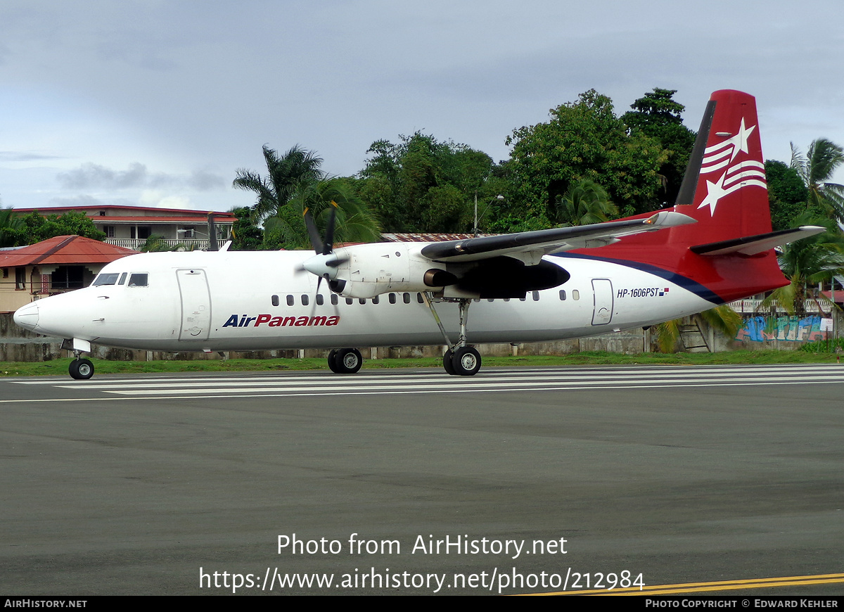 Aircraft Photo of HP-1606PST | Fokker 50 | Air Panamá | AirHistory.net #212984