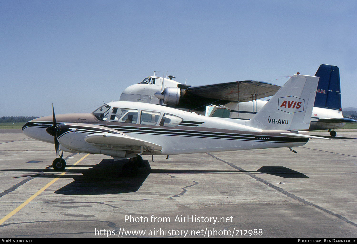 Aircraft Photo of VH-AVU | Piper PA-23-250 Aztec B | Avis Air Charter | AirHistory.net #212988