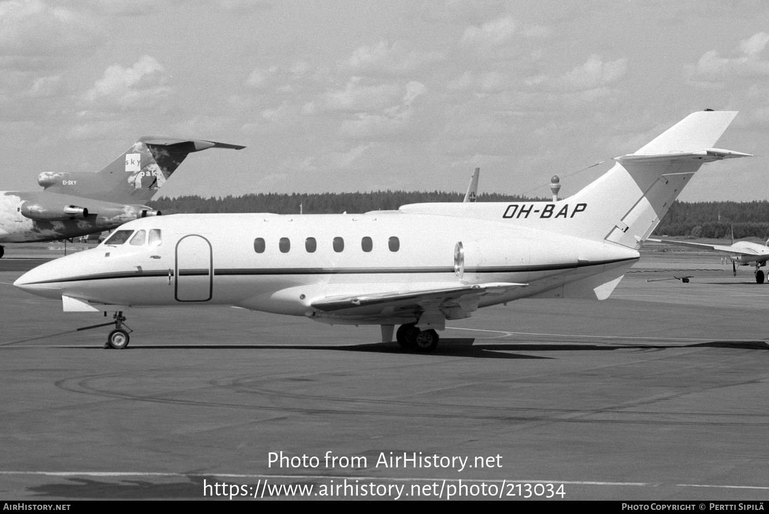 Aircraft Photo of OH-BAP | British Aerospace HS-125-700B | AirHistory.net #213034