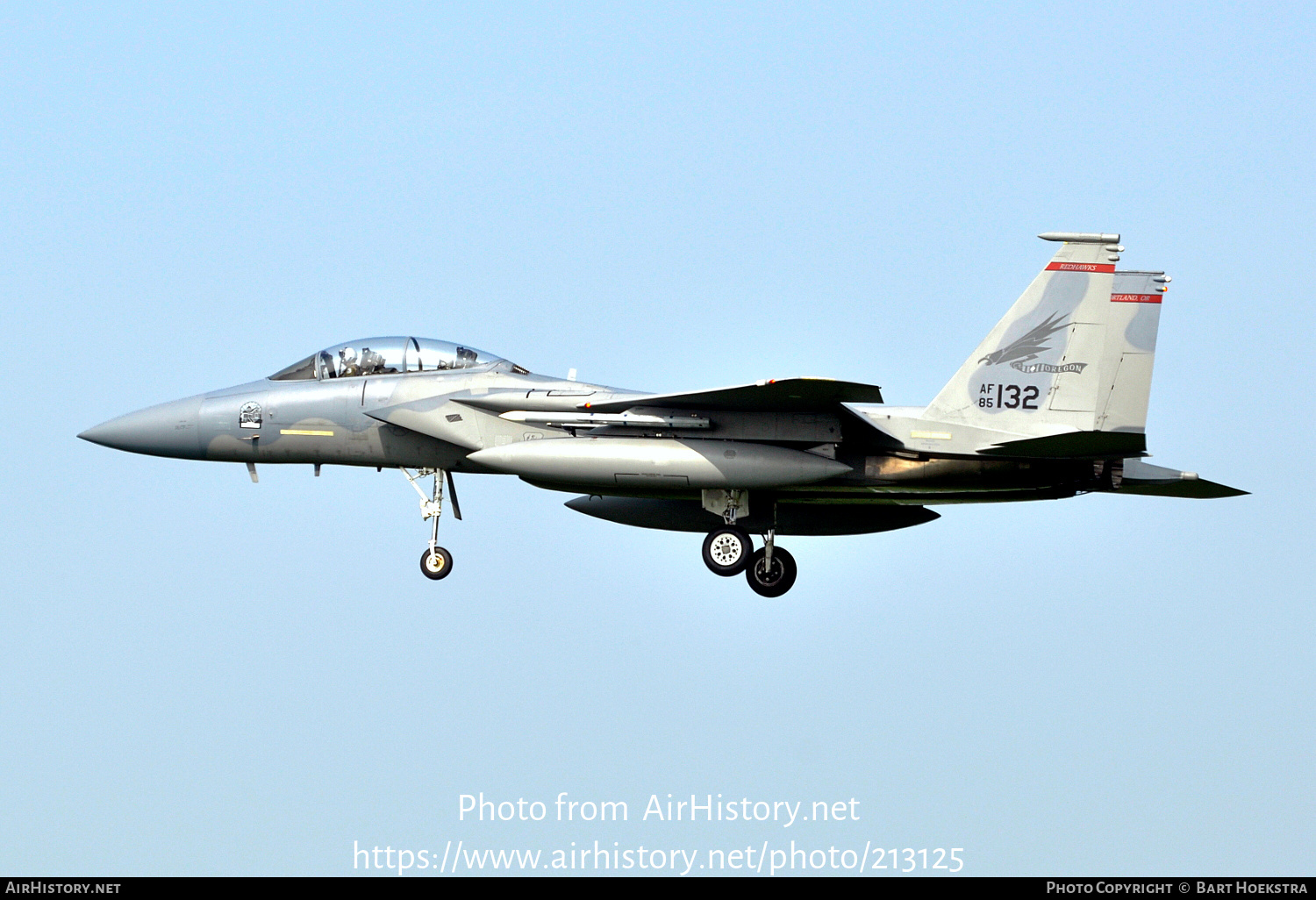 Aircraft Photo of 85-0132 / AF85-132 | McDonnell Douglas F-15D Eagle | USA - Air Force | AirHistory.net #213125