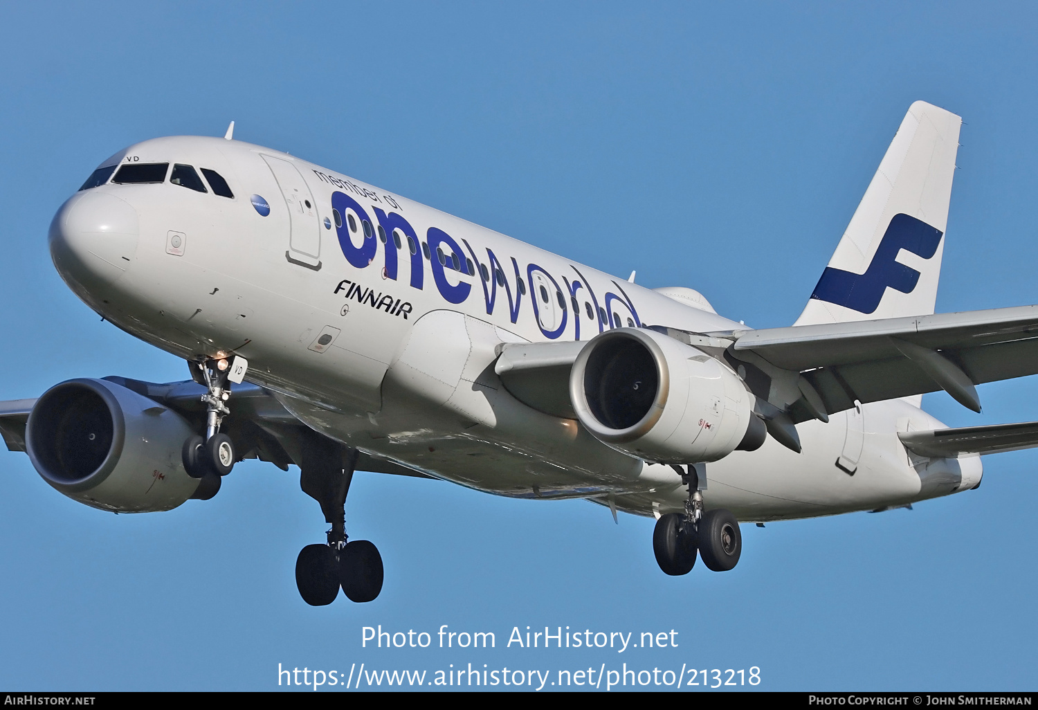 Aircraft Photo of OH-LVD | Airbus A319-112 | Finnair | AirHistory.net #213218