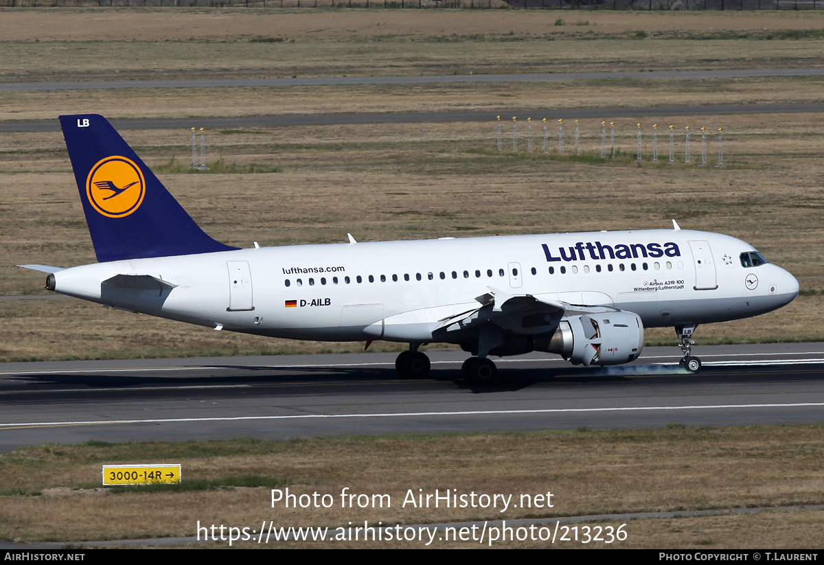 Aircraft Photo of D-AILB | Airbus A319-114 | Lufthansa | AirHistory.net #213236