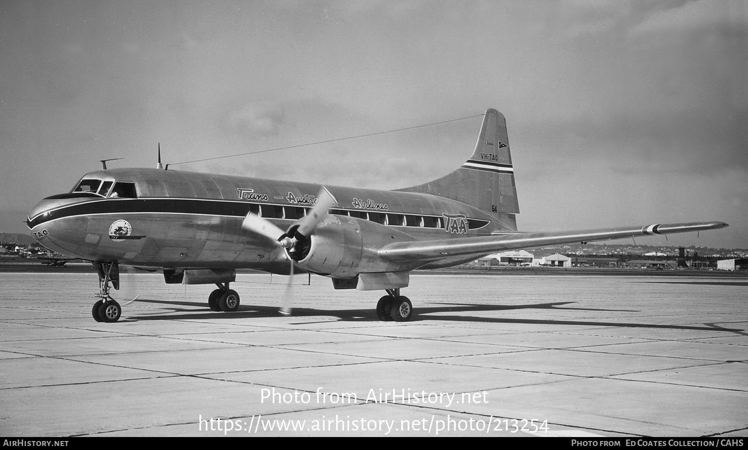 Aircraft Photo of VH-TAQ | Convair 240-5 | Trans-Australia Airlines - TAA | AirHistory.net #213254