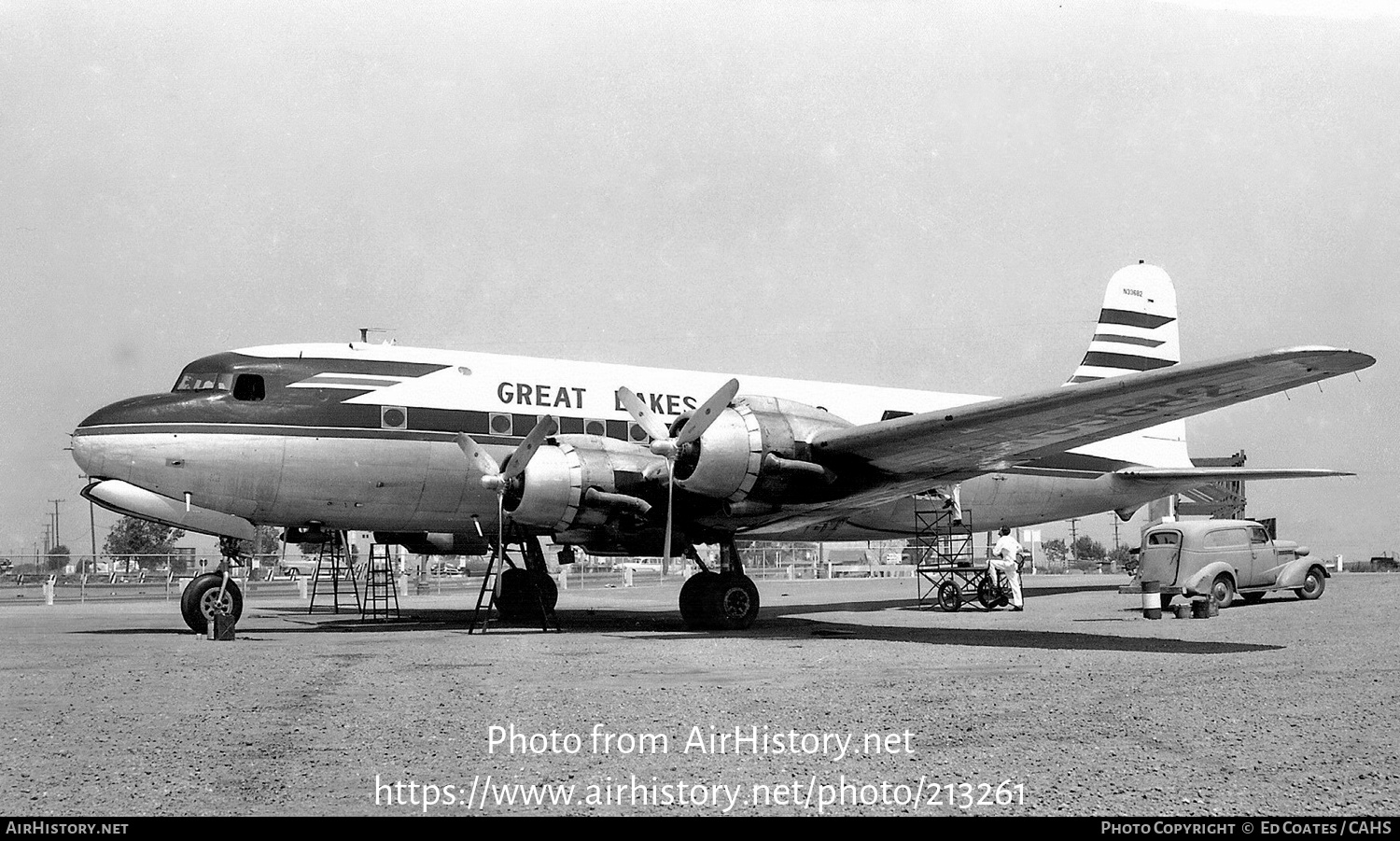 Aircraft Photo of N33682 | Douglas DC-4-1009 | Great Lakes Airlines | AirHistory.net #213261