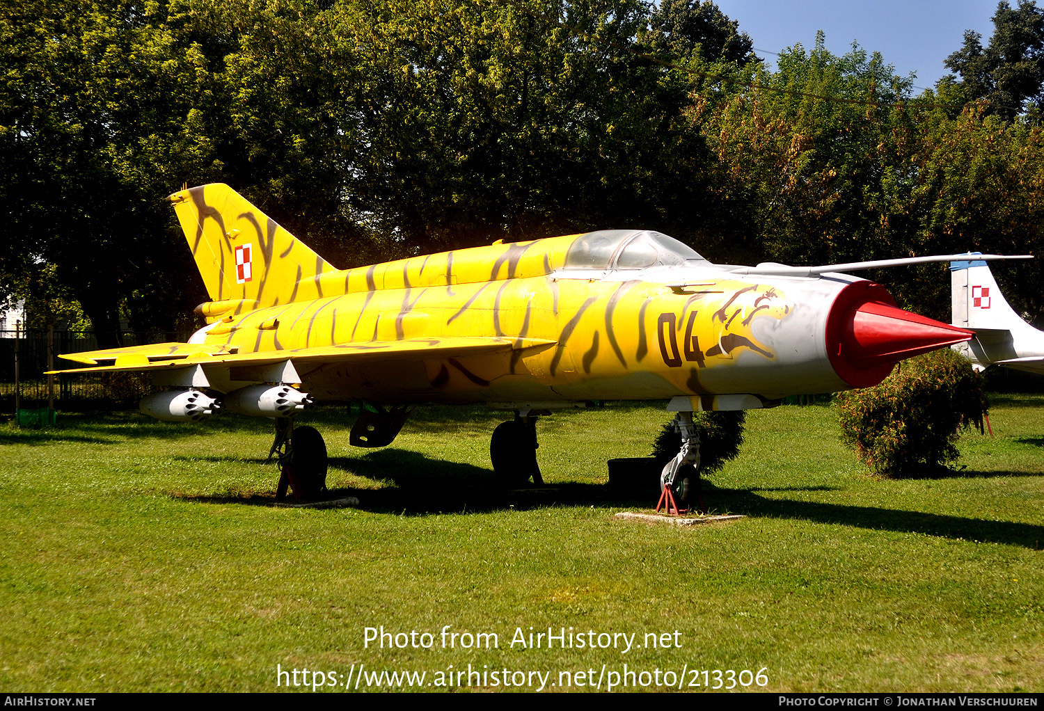 Aircraft Photo of 04 | Mikoyan-Gurevich MiG-21M | Poland - Air Force | AirHistory.net #213306