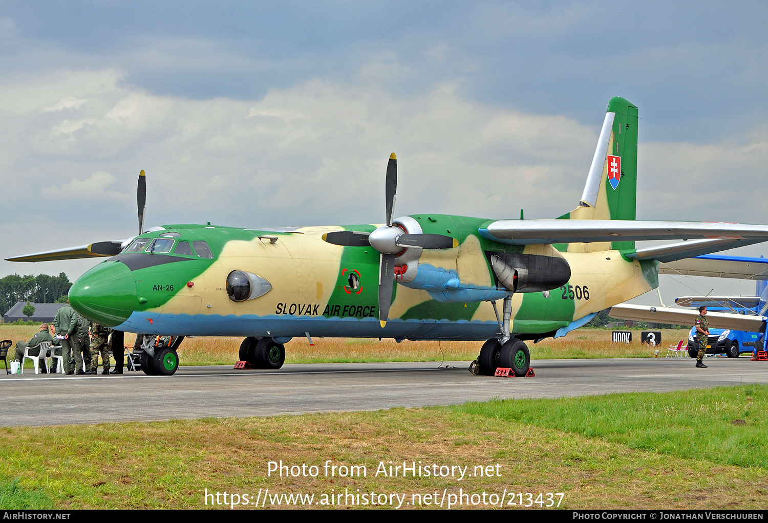 Aircraft Photo of 2506 | Antonov An-26 | Slovakia - Air Force | AirHistory.net #213437