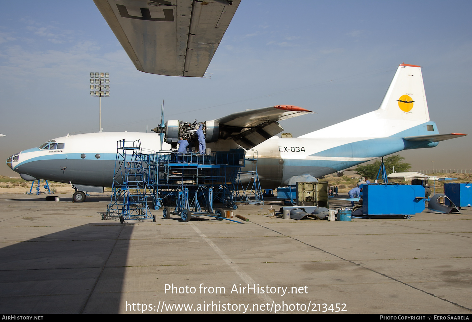 Aircraft Photo of EX-034 | Antonov An-12BP | Sasco Air Lines | AirHistory.net #213452