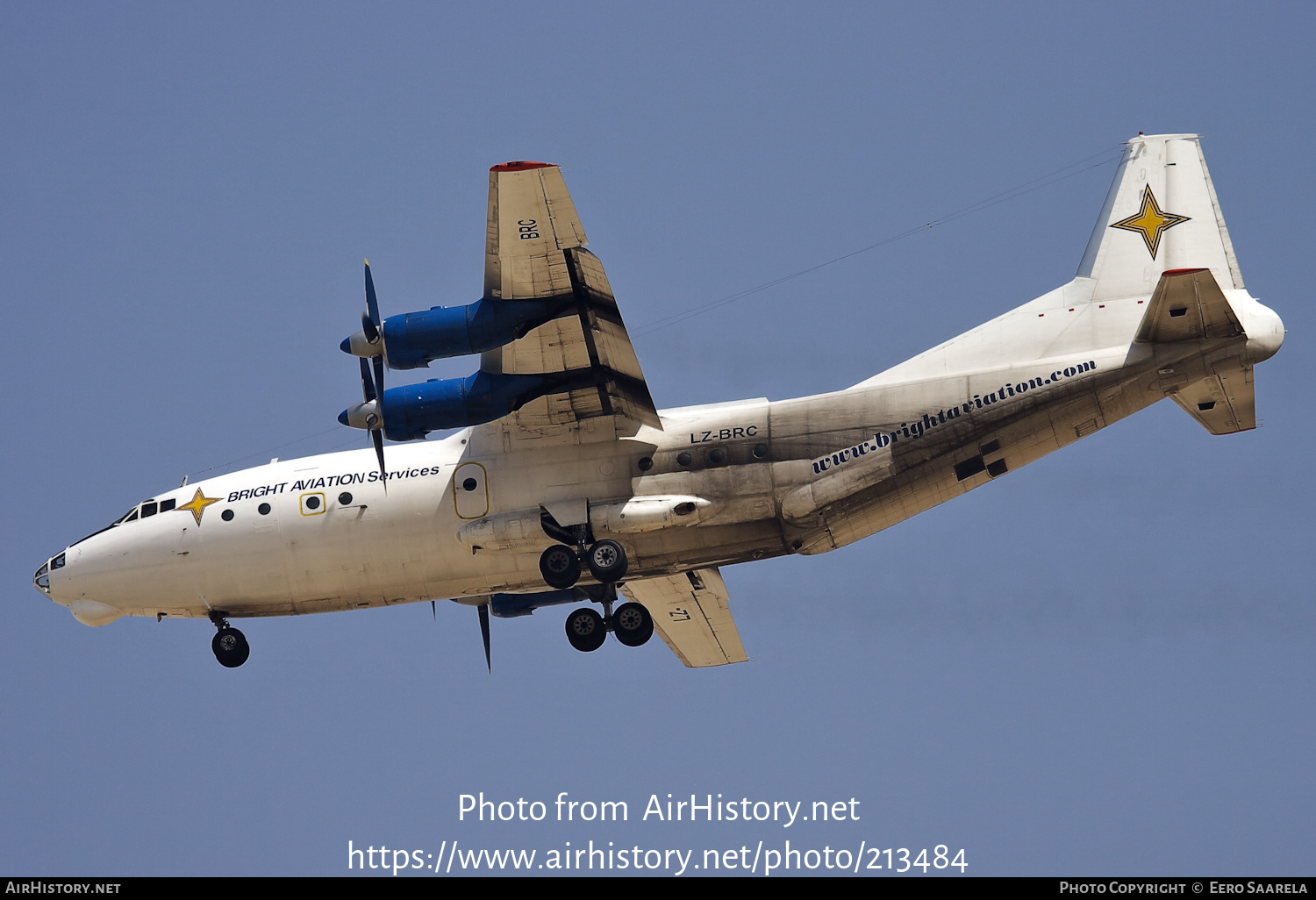 Aircraft Photo of LZ-BRC | Antonov An-12BP | Bright Aviation Services | AirHistory.net #213484