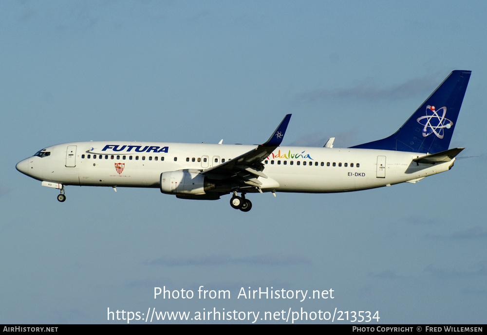 Aircraft Photo of EI-DKD | Boeing 737-86N | Futura International Airways | AirHistory.net #213534